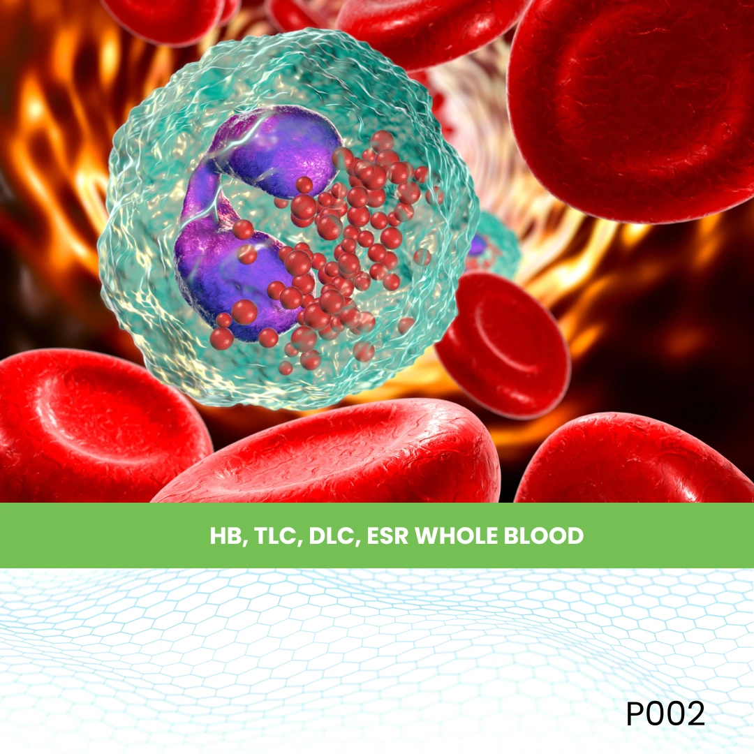 HB, TLC, DLC, ESR WHOLE BLOOD