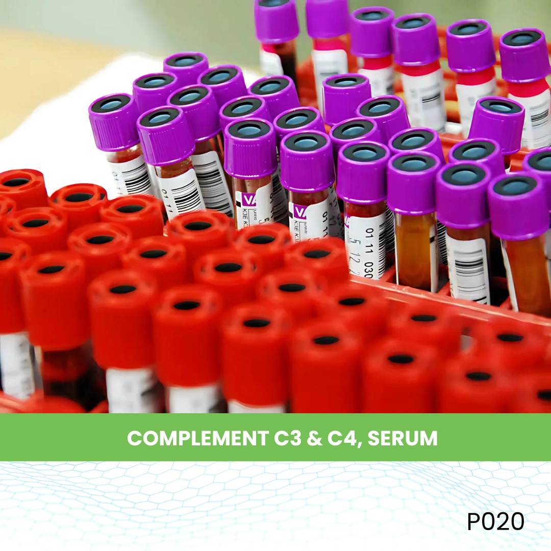 COMPLEMENT C3 & C4, SERUM
