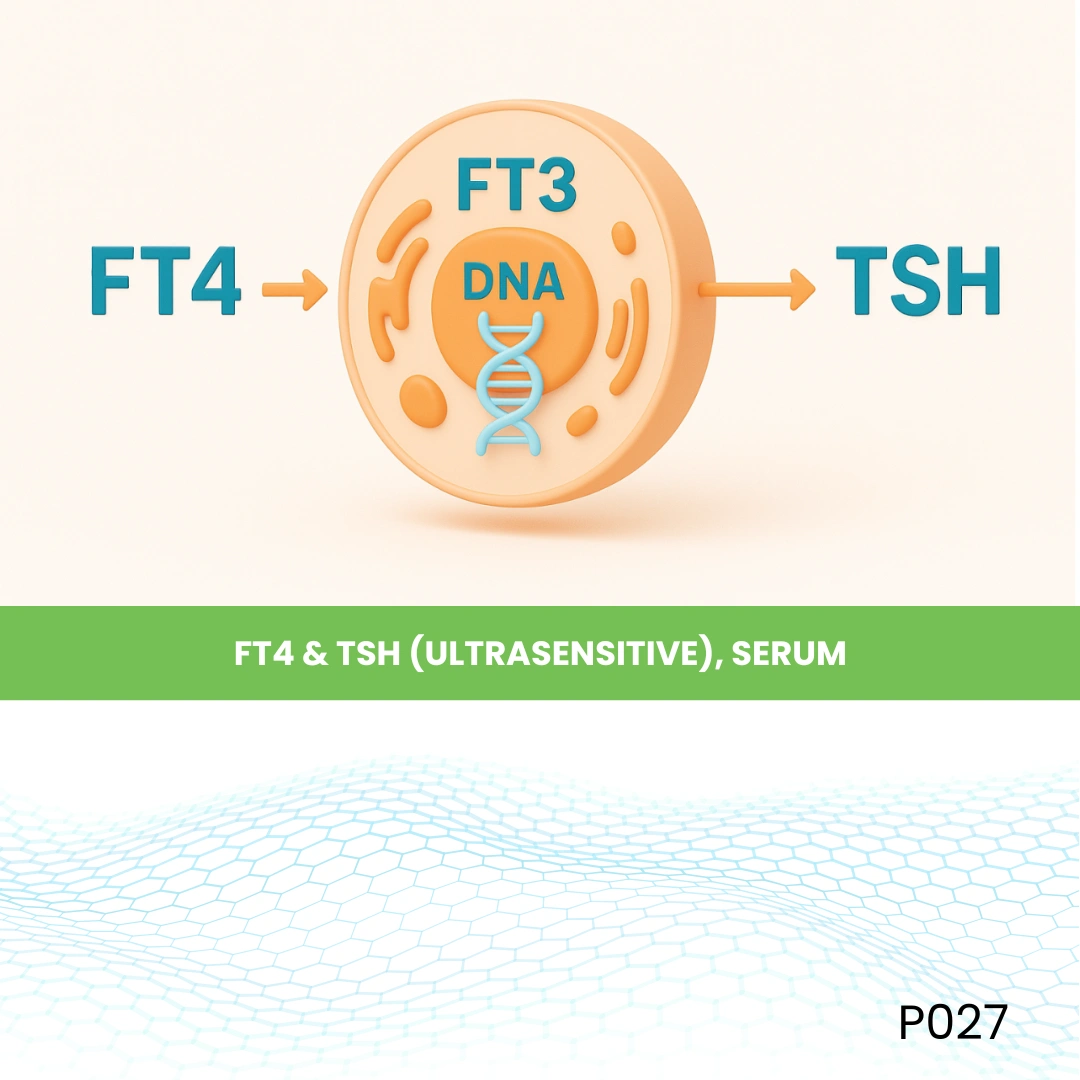 FT4 & TSH (ULTRASENSITIVE), SERUM